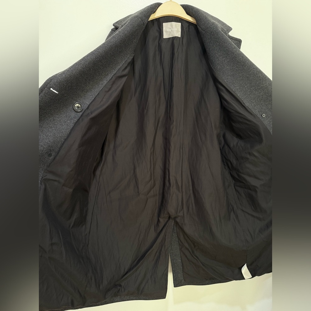 EVERLANE Italian reWool Overcoat - Picture 5 of 11